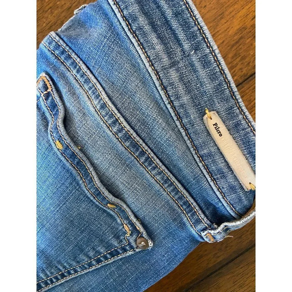 Anthropologie Pilcro and the Letterpress Light Wash Denim Skinny Jeans Size 28 - Picture 10 of 10